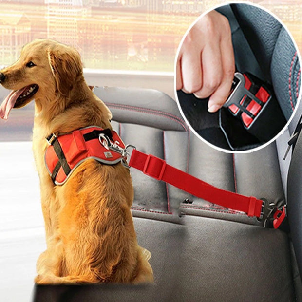 Adjustable Dog & Cat Car Seat Belt